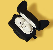 Load image into Gallery viewer, Cute Bulldog AirPods Case – Silicone Cover Compatible with AirPods 1, 2, 3, and Pro, Featuring Shockproof Protection and Charging Hole Design