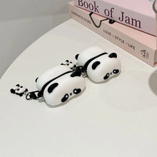 Load image into Gallery viewer, Super Cute 3D Panda Silicone AirPods Case
