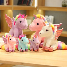 Load image into Gallery viewer, Unicorn Plushie with wings