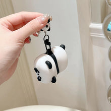 Load image into Gallery viewer, Super Cute 3D Panda Silicone AirPods Case