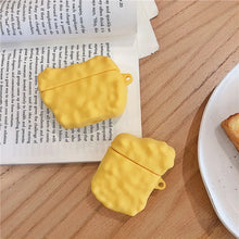 Load image into Gallery viewer, Nuggets and Sweet & Sour Sauce AirPods Case - Fun and Tasty Silicone Protective Cover with Keychain