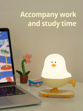 Load image into Gallery viewer, Chirpy Chicken Night Light Lamp - Cute USB Rechargeable Bedside Lamp for Kids
