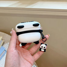 Load image into Gallery viewer, Super Cute 3D Panda Silicone AirPods Case