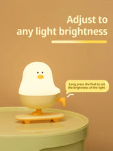 Load image into Gallery viewer, Chirpy Chicken Night Light Lamp - Cute USB Rechargeable Bedside Lamp for Kids