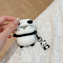 Load image into Gallery viewer, Super Cute 3D Panda Silicone AirPods Case