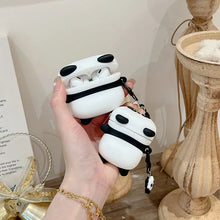 Load image into Gallery viewer, Super Cute 3D Panda Silicone AirPods Case