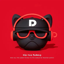 Load image into Gallery viewer, Cute Bulldog AirPods Case – Silicone Cover Compatible with AirPods 1, 2, 3, and Pro, Featuring Shockproof Protection and Charging Hole Design