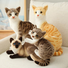 Load image into Gallery viewer, Stuffed Siamese Cats Plush Toy