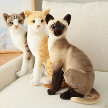 Load image into Gallery viewer, Stuffed Siamese Cats Plush Toy