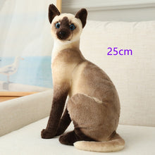Load image into Gallery viewer, Stuffed Siamese Cats Plush Toy
