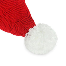 Load image into Gallery viewer, Plush santa hat, christmas hat, santa hats, red santa hat