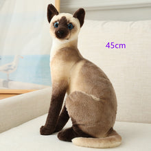 Load image into Gallery viewer, Stuffed Siamese Cats Plush Toy