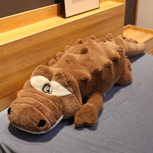 Load image into Gallery viewer, Big Size Crocodile Plush Pillow