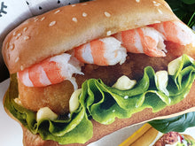 Load image into Gallery viewer, Lifelike Plush Hamburger Throw Pillow with Blanket 2 In 1