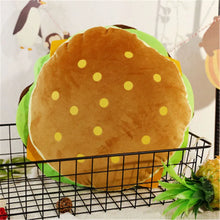 Load image into Gallery viewer, cute food plushies, food plush toys, food plush, burget plush toy, burger plush pillow, cute plushies, cute pillows
