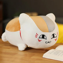 Load image into Gallery viewer, Nyanko Sensei Plush Cat from Natsume Yuujinchou – Soft Anime Pillow for Kids &amp; Adults
