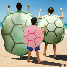 Load image into Gallery viewer, Wearable Turtle Shell Plush Toy - Funny and Adorable Costume for Kids and Adults
