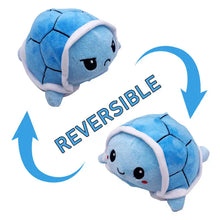 Load image into Gallery viewer, Flip-A-Shell Reversible Turtle Plushie - Cute Two-Faced Stuffed Toy for Kids with Flip Designs
