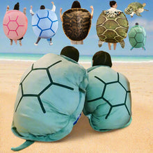 Load image into Gallery viewer, Wearable Turtle Shell Plush Toy - Funny and Adorable Costume for Kids and Adults
