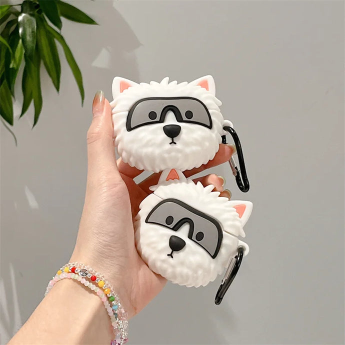 West Highland White Terrier AirPods Case - Cute and Protective Dog-Themed Cover for AirPods