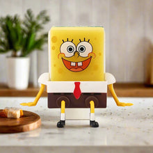 Load image into Gallery viewer, Cute Scrub-a-Dub Kitchen Buddy - Trendy SpongeBob Inspired Dishwashing Brush for Easy Cleaning
