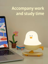 Load image into Gallery viewer, Chirpy Chicken Night Light Lamp - Cute USB Rechargeable Bedside Lamp for Kids
