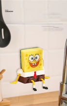 Load image into Gallery viewer, Cute Scrub-a-Dub Kitchen Buddy - Trendy SpongeBob Inspired Dishwashing Brush for Easy Cleaning
