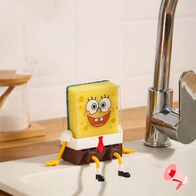 Load image into Gallery viewer, Cute Scrub-a-Dub Kitchen Buddy - Trendy SpongeBob Inspired Dishwashing Brush for Easy Cleaning
