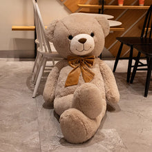 Load image into Gallery viewer, Big Size Teddy Bear in multiple colors (white, khaki, red, brown, purple), available in 90cm and 120cm sizes, perfect for cuddling and gifting
