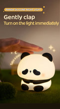 Load image into Gallery viewer, PandaGlow Touch Night Light - Cute Panda LED Lamp USB Rechargeable with Adjustable Brightness
