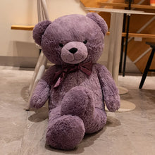 Load image into Gallery viewer, Big Size Teddy Bear in multiple colors (white, khaki, red, brown, purple), available in 90cm and 120cm sizes, perfect for cuddling and gifting
