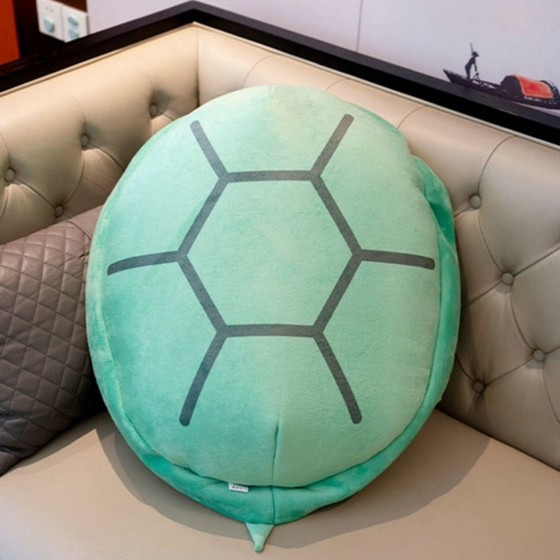 Wearable Turtle Shell Plush Toy - Funny and Adorable Costume for Kids and Adults