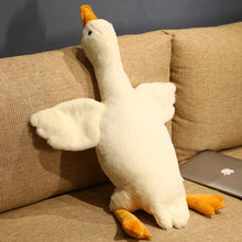 Load image into Gallery viewer, Giant Long White Goose Plush Toy, oversized soft stuffed animal for cozy cuddles and home decor
