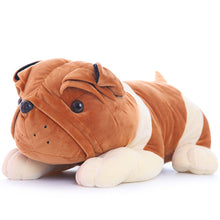 Load image into Gallery viewer, dog plushie, cute dog stuffed toy, cute dog plushies, dog stuffed toy, british bulldog toy, bulldog plushie
