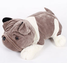 Load image into Gallery viewer, dog plushie, cute dog stuffed toy, cute dog plushies, dog stuffed toy, british bulldog toy, bulldog plushie
