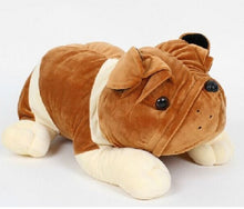 Load image into Gallery viewer, dog plushie, cute dog stuffed toy, cute dog plushies, dog stuffed toy, british bulldog toy, bulldog plushie
