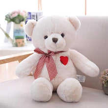 Load image into Gallery viewer, cute teddy bear, cute teddies, teddy bears, brown teddy bears, white teddy bears, plush teddy bear, plush bear, brown bear, white bear
