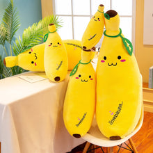 Load image into Gallery viewer, banana soft toy, banana plushie, banana stuffed toy
