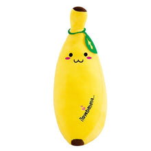 Load image into Gallery viewer, banana soft toy, banana plushie, banana stuffed toy
