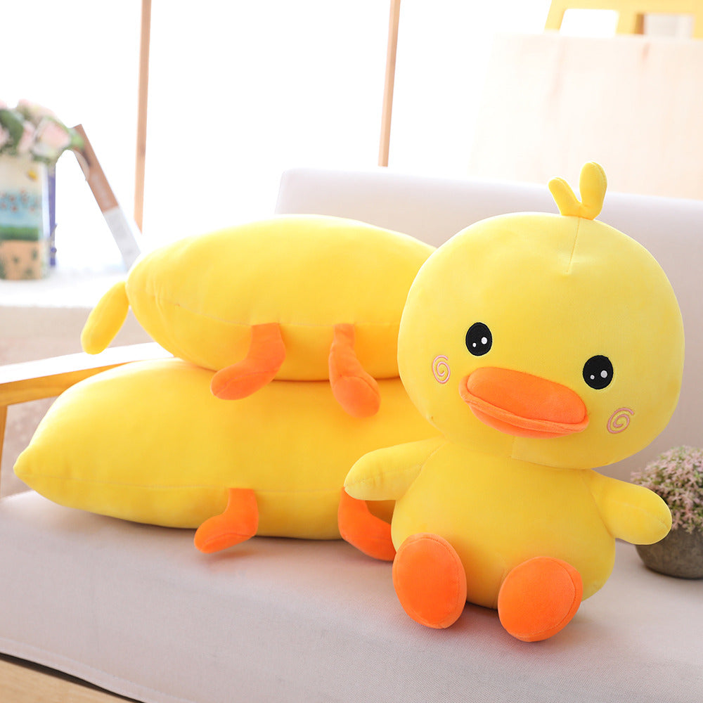 Cute Yellow Duck Plush Toy  Cute Bird Stuffed Plush Toys – Pluffyy
