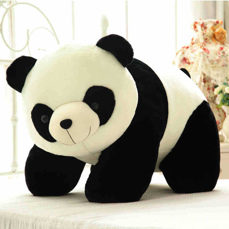 Giant Panda Bear Stuffed Plush 22 inch Open Mouth