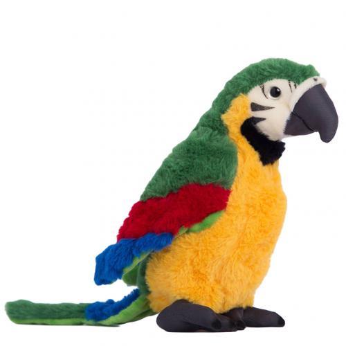 Scarlet Macaw Parrot Plush Toy