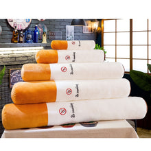 Load image into Gallery viewer, Creative Smoking Cylindrical Plush Pillow
