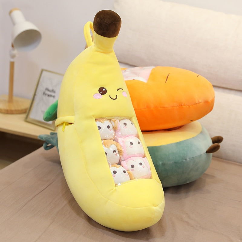 Keep Fighting Banana Plush Toy – Big Squishies