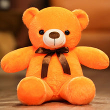 Load image into Gallery viewer, cute orange teddy bear with ribbon, teddies, teddy bear soft toy
