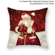 Load image into Gallery viewer, Christmas Cushion Covers in Red 45x45cm
