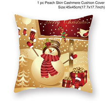 Load image into Gallery viewer, Christmas Cushion Covers in Red 45x45cm
