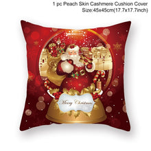 Load image into Gallery viewer, Christmas Cushion Covers in Red 45x45cm
