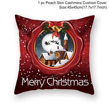 Load image into Gallery viewer, Christmas Cushion Covers in Red 45x45cm
