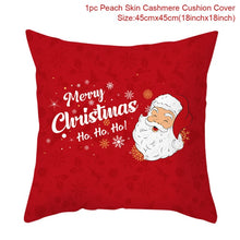 Load image into Gallery viewer, Christmas Cushion Covers in Red 45x45cm
